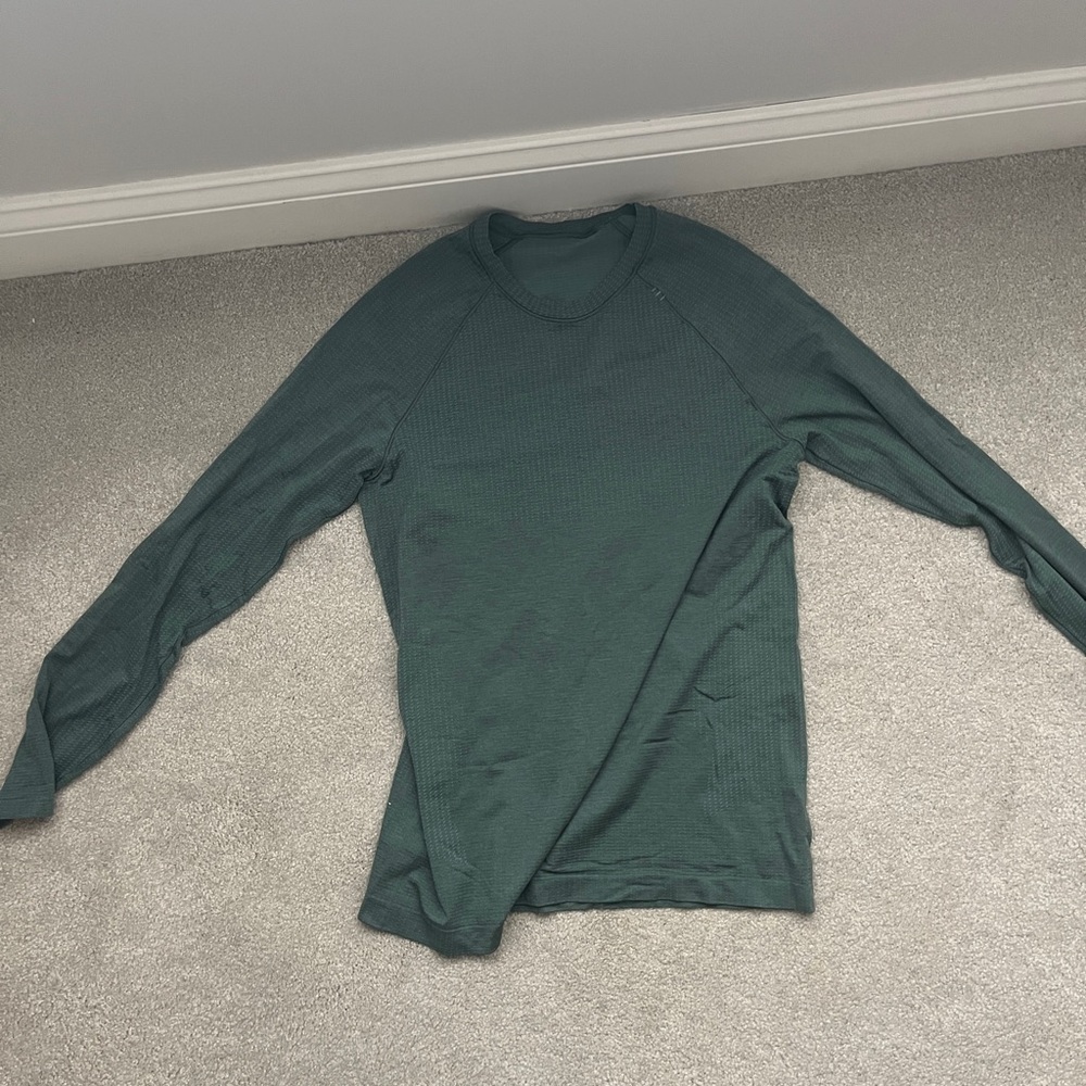 Forest Green Long Sleeve Lulu Tee